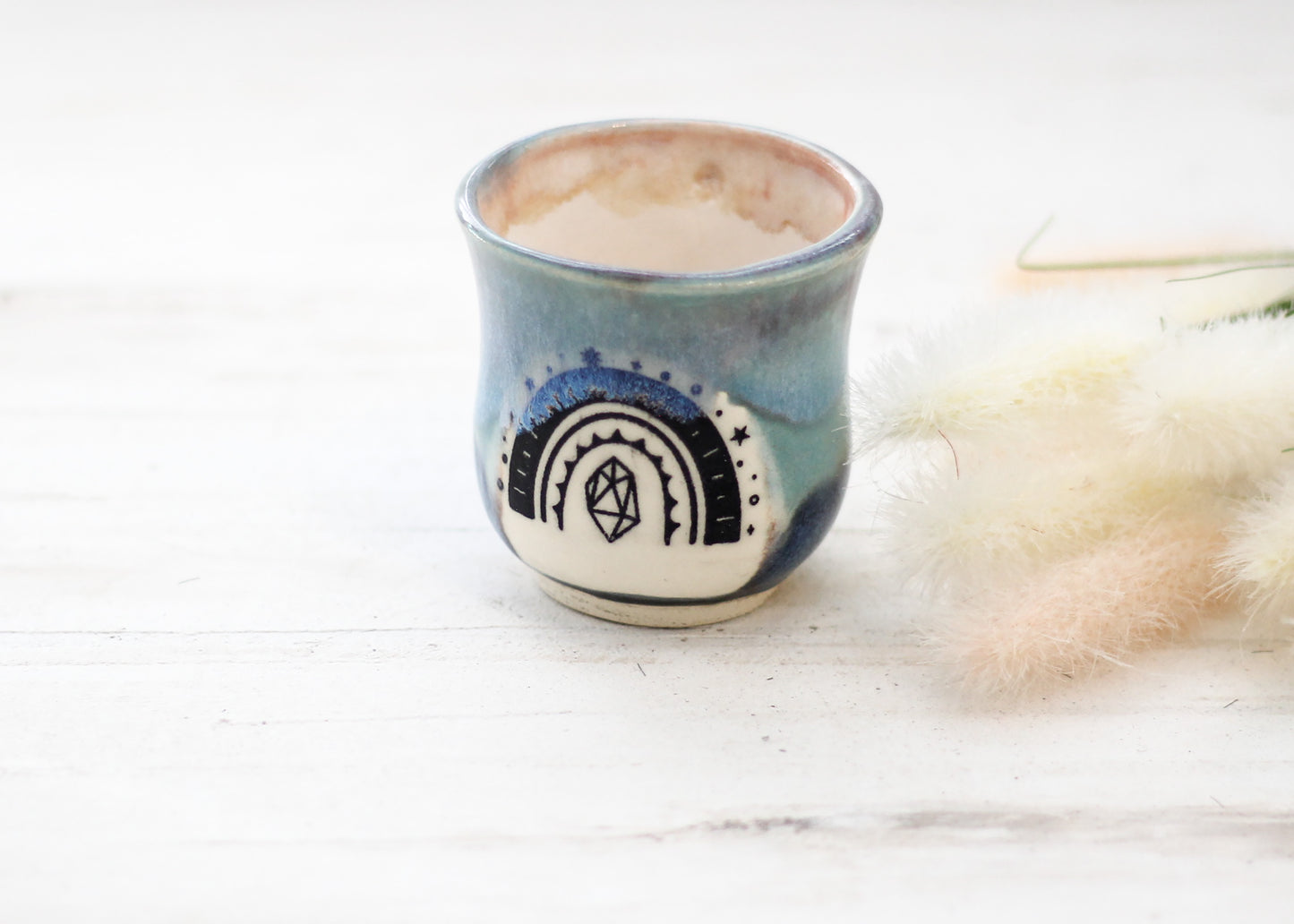 Celestial Rainbow Espresso Cup