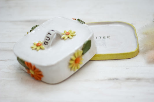 Daisy Bliss Butter Dish