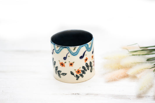 Floral Harmony Soup Mug