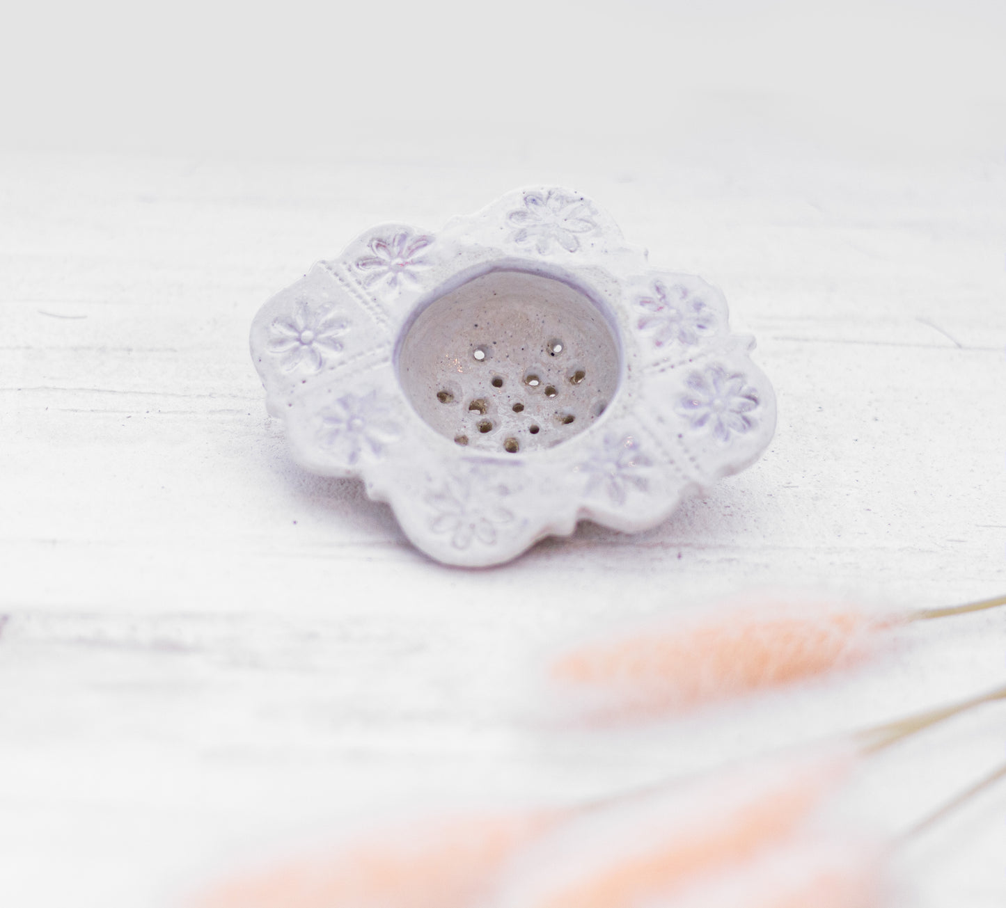 Lavender Meadow Tea Strainer