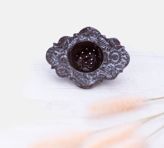 Midnight Garden Tea Strainer