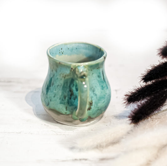 Teal Speckle Artisan Mug